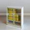 Freestanding Display Cabinet With Glass Doors