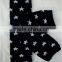 Black white knit children soccer sock wholesale football cotton baby leg warmers                        
                                                                                Supplier's Choice