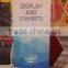 aluminum poster display stand for promotion