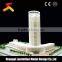 high level luxury office center architectural models with landscape