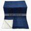 classic 2ply embossed flannel blanket with sherpa high quailty