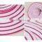 QXSH0053C Factory wholesale new summer panama beach hat Summer female striped straw hat