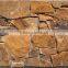 Format Stone Panel---Rusty Yello Slate-----Wall Cladding for decorating Villa