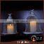 New design bird metal brass candle lantern