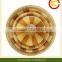 Soiled bamboo bowl, bamboo salad bowl