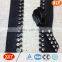 diamond zipper for bag , black tape plastic zipper