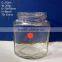 270ml 9oz new hexagon honey glass jar with screw metal lug cap