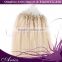 Straight Ombre Micro Ring Hair Extension in Dip Dye #1b to #613 100 strand/set 16-28 inch Women's Remy Micro Loop Hair Wholesale