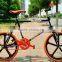 20 Inch Fixie Bike / Single Speed Bike Fixed Gear / Aluminum Alloy Bicycle Frame and Fork