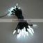Garden Decoration IP44 Waterproof Solar Powered White Light 50LEDs 7.5M Ice Fairy String Sense Lamp for mas Party Wedding