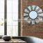 mosaic crackle dressing resin flocked wall mirror