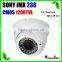 High Performance 1200TVL Sony IMX238 Color Video Camera CCD OSD Menu 2.8-12mm Zoom Lens Security Dome CCTV Camera