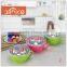 Chaoan Caitang 5.2"/ 6.0"/ 7.2"Perfect for prepping PP outer/SS inner Plasti container lunch bowl with handle air tight lids