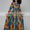 New Design Ladies' Fashion Maxi Dress High Quality Women African Ethnic Print Dress