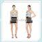 Ladies polyester black fashion shorts