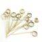 Supplier malaysia bamboo knot skewer
