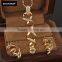 New 2016 Products Screw Dubai Gold Rani Haar Jewelry Set