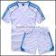 The latest design cheap and fashion dry fit sport shirt and soccer team wear and soccer uniform set