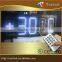 Wireless RF & Computer Time /Temperature/ Year/Date/Countdown Timer LED Double Side Digital Display Board