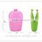 Lovely shaped silicone pencil case/cute cheap pencil cases/silicone rubber pencil case