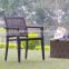 Hot sale outdoor furniture aluminum rattan dining chair