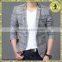 100% Woolen Plaid Tailored Office Suit Men Guangzhou