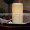 TOP SALE cheap white wax pillar electric candle