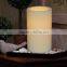 TOP SALE cheap white wax pillar electric candle