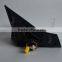 High quality black car side mirror for citroen