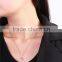 factory wholesale gemstone pendant 18K gold plated 925 sterling silver natural percious pink topaz pendant earring jewelry set