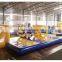 Customized indoor new inflatable water soap soccer field for sale