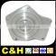 large steel casting part cnc machined bearing housing