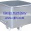 Stainless Steel Meat Trolley for Meat Processing Skip Cart