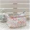 Home/Office Storage Box;Storage Box Flowers Pattern;COTTON 100% Material Storage Box