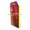 2015 new design hot sell best qualitypacking paper box with window for clothing