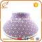 Summer fashion printing uv sun visor hat wide brim anti-uv caps