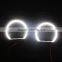 smd halo headlight white yellow led halo rings milk style cotton angel eyes for bmw e46