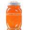 Country Style Embossing Colored Glass Vases