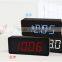 2016 hot sale cheap digital Wooden wood LED Alarm Clock, Wooden Digital Table Clocks For Promotion Gift