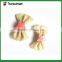 New design cute cotton fabric flower children hair clip set NCA160303