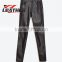 Autumn Winter Thicken Fashion Pencil Pant Ladies Leather Casual Pants Women 5363
