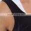 Custom Plain 95% Cotton 5% Spandex Black and White Tank Top Women