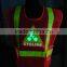 Mesh cloth EL sheet safety vest