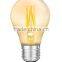 Golden Top Silver A60 A19 Led Filament Bulbs 4w 6w 8w Led Lighting E27 E26 Lighting Led