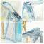 Durable PVC Cosmetic Bag,Zipper Cosmetic Pouch,Waterproof Toiletry Makeup Bag