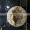 Natural Agate Topaz Geode Citrine Crystal Sphere Ornaments For Sale