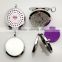 Fashion New Design Stainless Steel Essential Oils Aromatherapy Locket Perfume Diffuser Necklace