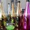 High quality glass bottles champagne bottle apple shape juice bottle