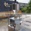 Manual Stand Up Cosmetic Tube Bottle Filling Machine