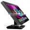 Black plastic casing 21.5inch USB touchscreen monitor with IR touch screen